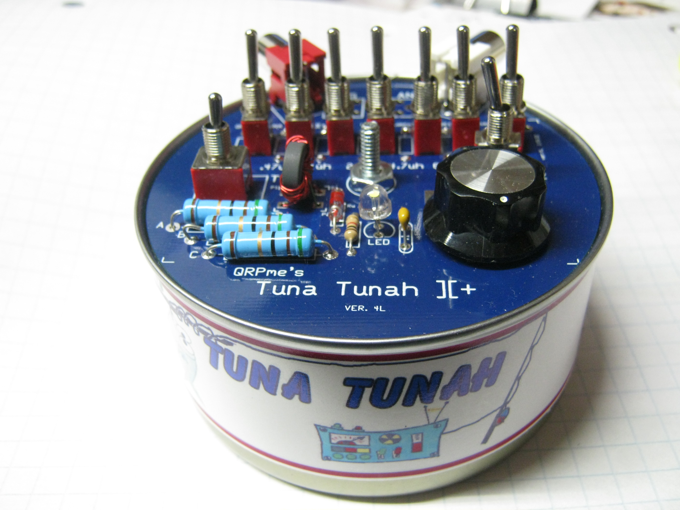 Picture of 03/22 QSO EXPO Intermediate Buildathon - Switched Inductor Tuner